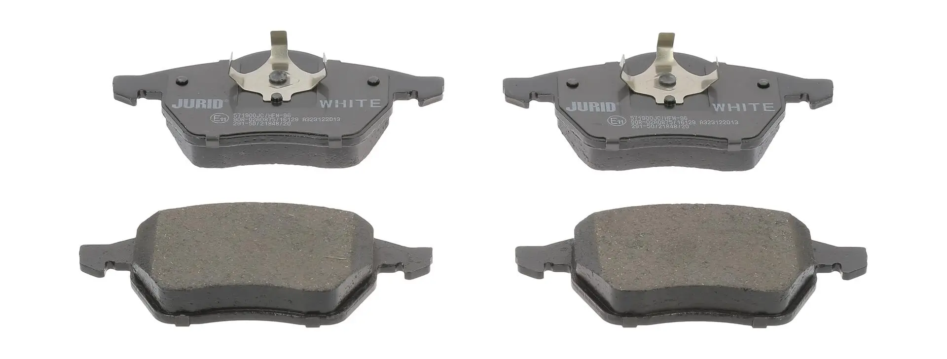 Bremsbelagsatz, Scheibenbremse JURID 571900JC