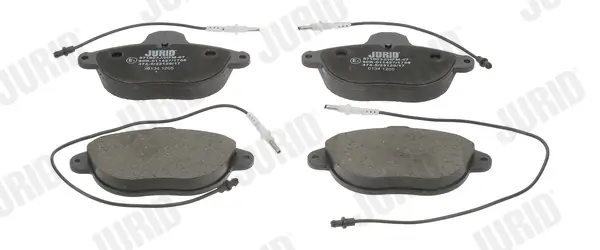 Bremsbelagsatz, Scheibenbremse Vorderachse JURID 571903J