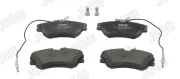 Bremsbelagsatz, Scheibenbremse Vorderachse JURID 571922J