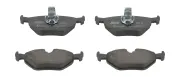 Bremsbelagsatz, Scheibenbremse Hinterachse JURID 571936J