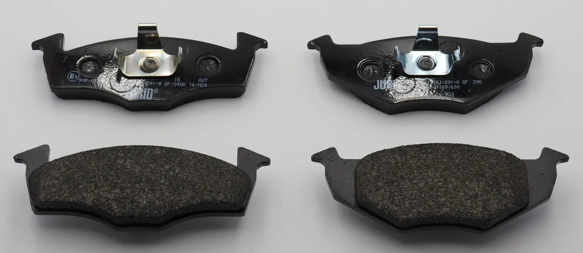 Bremsbelagsatz, Scheibenbremse Vorderachse JURID 571939J