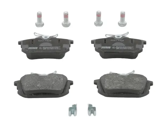 Bremsbelagsatz, Scheibenbremse Hinterachse JURID 571941J Bild Bremsbelagsatz, Scheibenbremse Hinterachse JURID 571941J