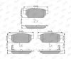 Bremsbelagsatz, Scheibenbremse JURID 571943J Bild Bremsbelagsatz, Scheibenbremse JURID 571943J