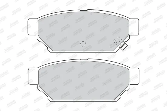 Bremsbelagsatz, Scheibenbremse JURID 571943J Bild Bremsbelagsatz, Scheibenbremse JURID 571943J