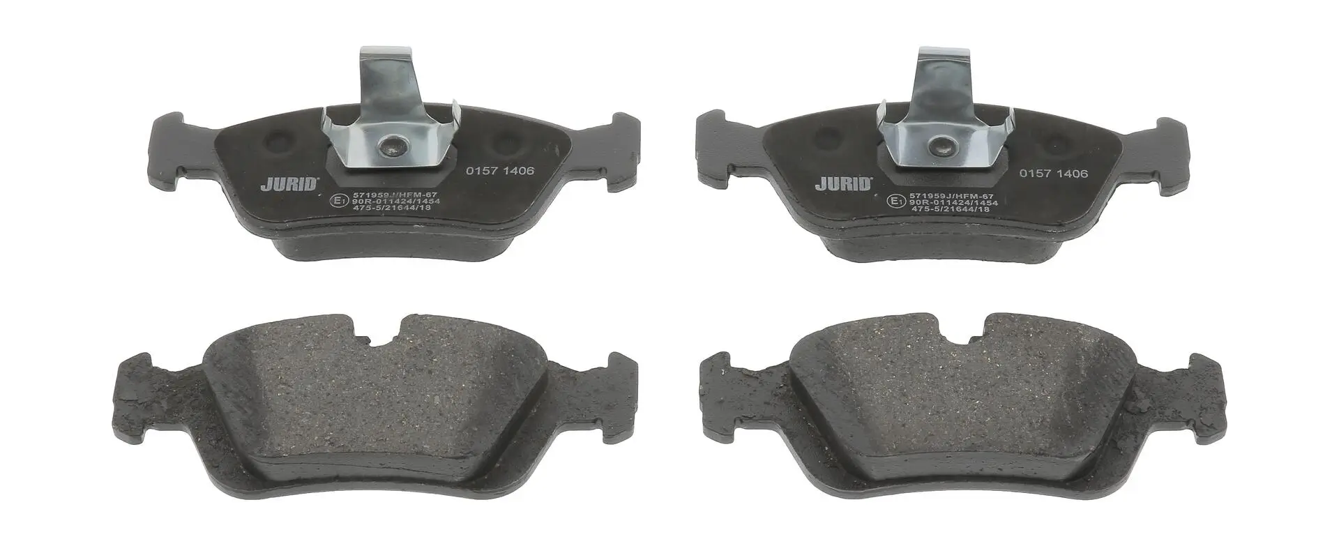 Bremsbelagsatz, Scheibenbremse JURID 571959J