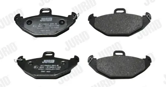 Bremsbelagsatz, Scheibenbremse Hinterachse JURID 571963J Bild Bremsbelagsatz, Scheibenbremse Hinterachse JURID 571963J