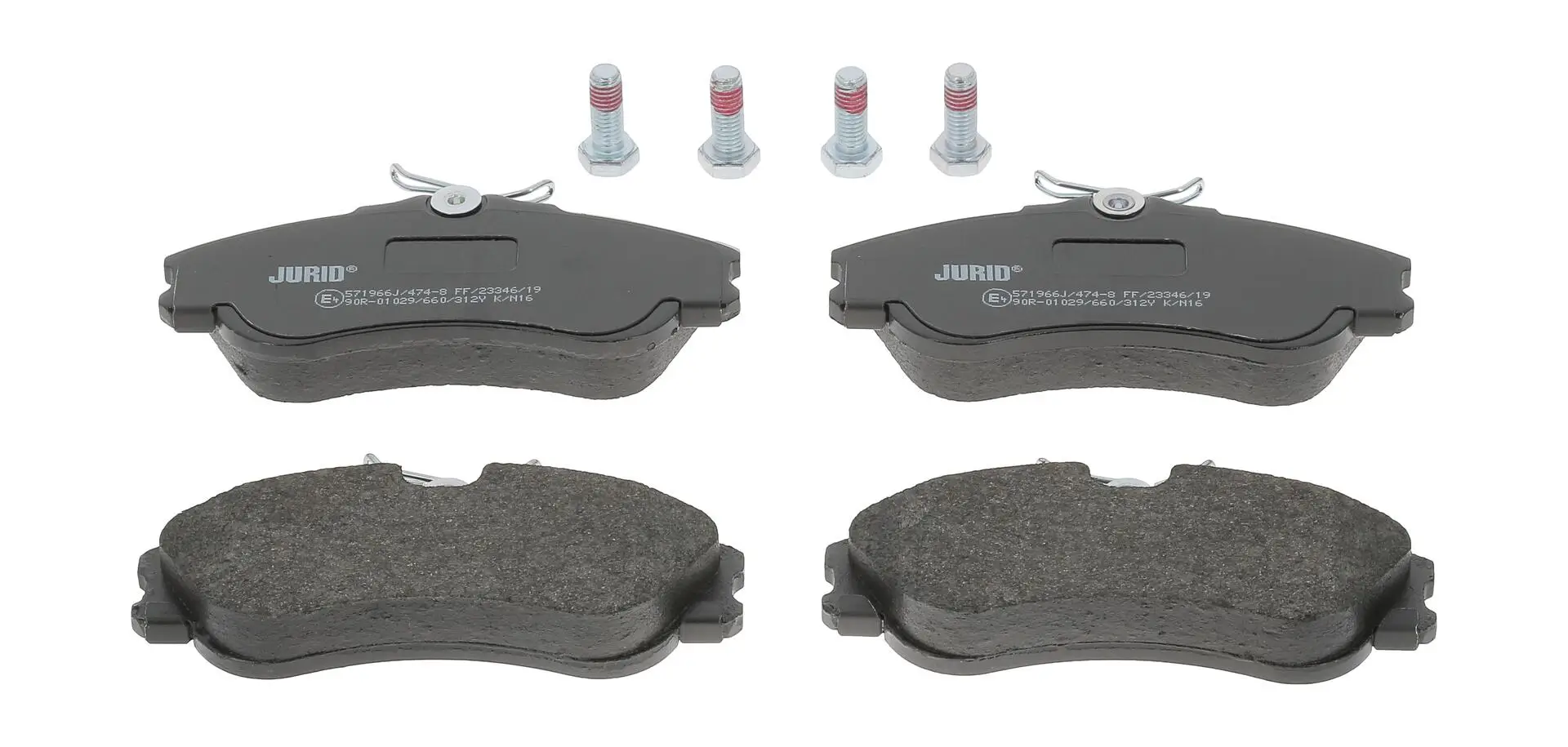 Bremsbelagsatz, Scheibenbremse JURID 571966J