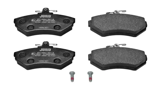 Bremsbelagsatz, Scheibenbremse Vorderachse JURID 571969J Bild Bremsbelagsatz, Scheibenbremse Vorderachse JURID 571969J
