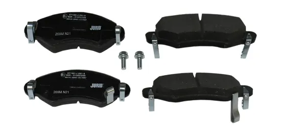 Bremsbelagsatz, Scheibenbremse Vorderachse JURID 571981J Bild Bremsbelagsatz, Scheibenbremse Vorderachse JURID 571981J