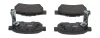 Bremsbelagsatz, Scheibenbremse Hinterachse JURID 572136J Bild Bremsbelagsatz, Scheibenbremse Hinterachse JURID 572136J