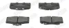 Bremsbelagsatz, Scheibenbremse Vorderachse JURID 572140J Bild Bremsbelagsatz, Scheibenbremse Vorderachse JURID 572140J