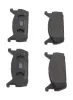 Bremsbelagsatz, Scheibenbremse Hinterachse JURID 572163J Bild Bremsbelagsatz, Scheibenbremse Hinterachse JURID 572163J