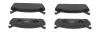Bremsbelagsatz, Scheibenbremse Hinterachse JURID 572163J Bild Bremsbelagsatz, Scheibenbremse Hinterachse JURID 572163J
