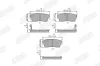 Bremsbelagsatz, Scheibenbremse Vorderachse JURID 572166J Bild Bremsbelagsatz, Scheibenbremse Vorderachse JURID 572166J
