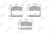 Bremsbelagsatz, Scheibenbremse Vorderachse JURID 572189J Bild Bremsbelagsatz, Scheibenbremse Vorderachse JURID 572189J