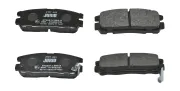 Bremsbelagsatz, Scheibenbremse Hinterachse JURID 572221J