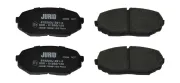 Bremsbelagsatz, Scheibenbremse Vorderachse JURID 572223J