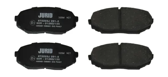Bremsbelagsatz, Scheibenbremse Vorderachse JURID 572223J Bild Bremsbelagsatz, Scheibenbremse Vorderachse JURID 572223J