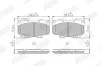 Bremsbelagsatz, Scheibenbremse Vorderachse JURID 572253J Bild Bremsbelagsatz, Scheibenbremse Vorderachse JURID 572253J