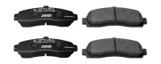 Bremsbelagsatz, Scheibenbremse Vorderachse JURID 572257J