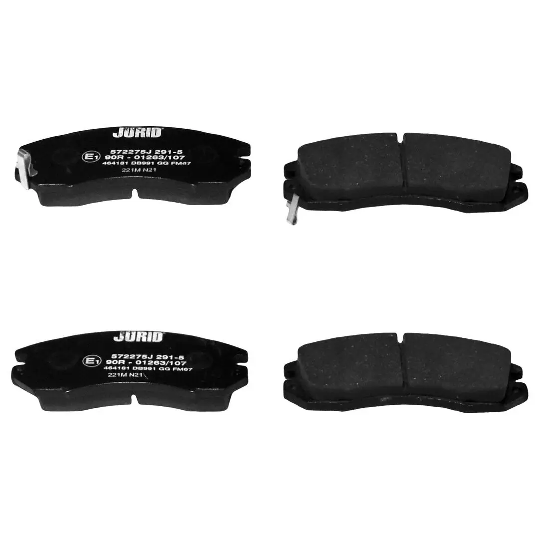 Bremsbelagsatz, Scheibenbremse Vorderachse JURID 572275J