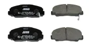 Bremsbelagsatz, Scheibenbremse Vorderachse JURID 572278J