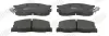 Bremsbelagsatz, Scheibenbremse Vorderachse JURID 572304J Bild Bremsbelagsatz, Scheibenbremse Vorderachse JURID 572304J