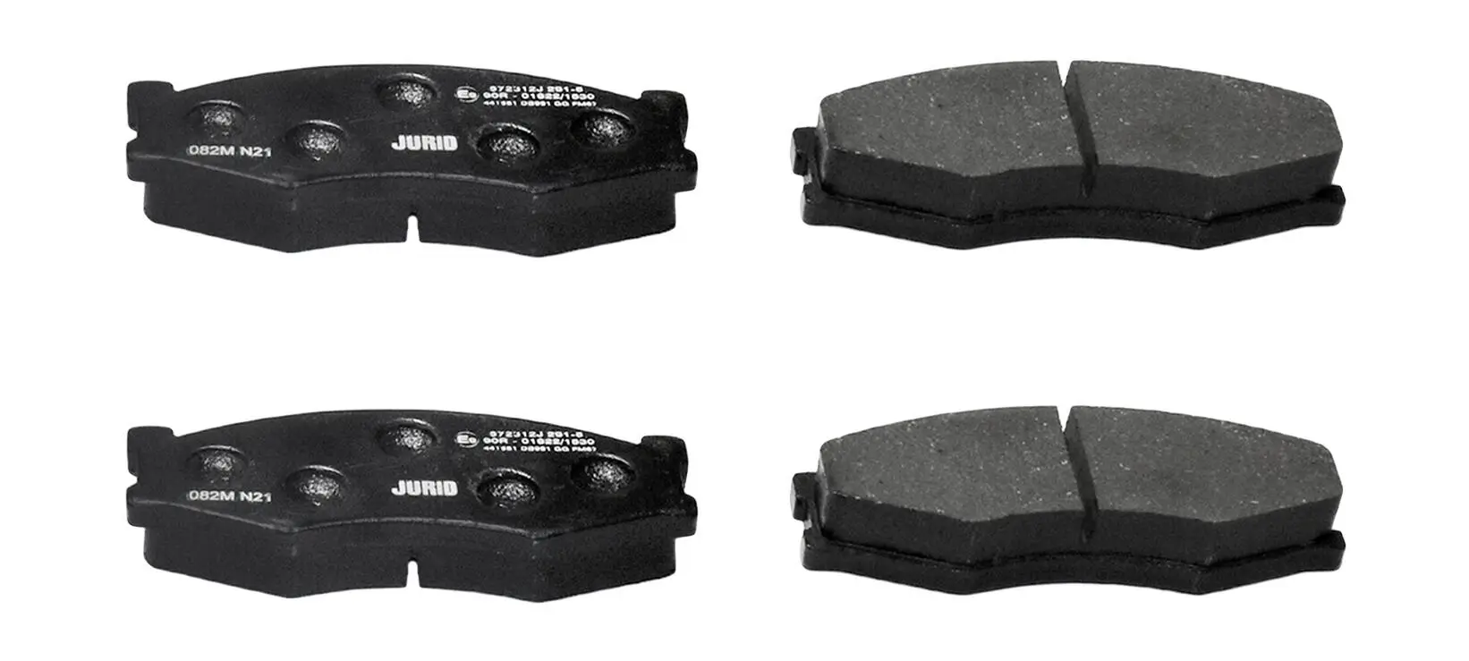 Bremsbelagsatz, Scheibenbremse Vorderachse JURID 572312J