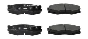 Bremsbelagsatz, Scheibenbremse Vorderachse JURID 572312J