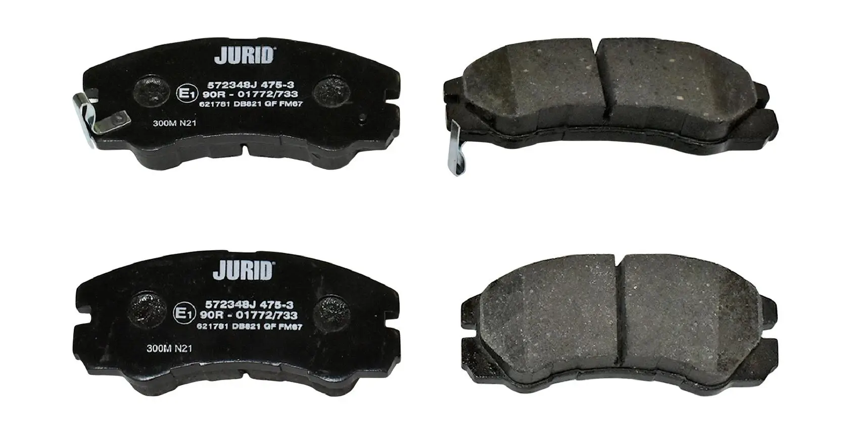 Bremsbelagsatz, Scheibenbremse JURID 572348J