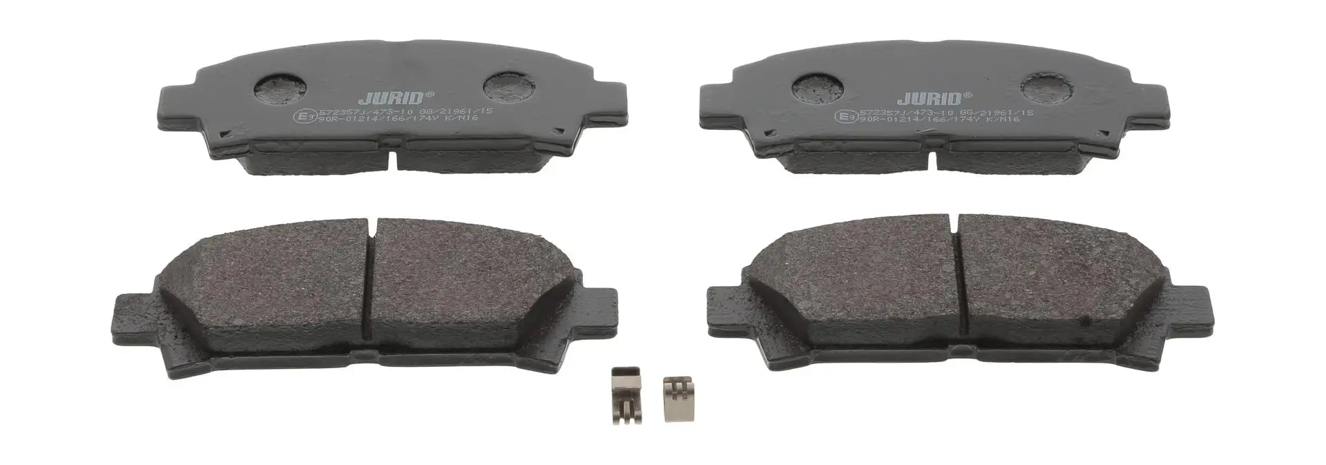 Bremsbelagsatz, Scheibenbremse Vorderachse JURID 572357J
