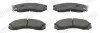 Bremsbelagsatz, Scheibenbremse Vorderachse JURID 572370J