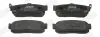 Bremsbelagsatz, Scheibenbremse Hinterachse JURID 572376J Bild Bremsbelagsatz, Scheibenbremse Hinterachse JURID 572376J