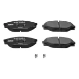 Bremsbelagsatz, Scheibenbremse Vorderachse JURID 572378J