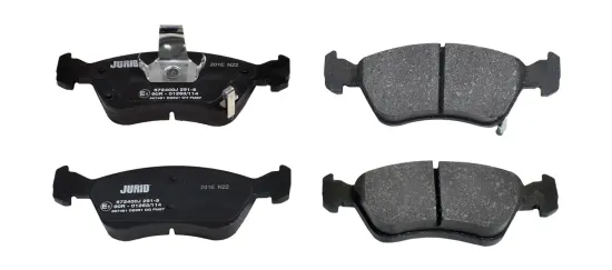 Bremsbelagsatz, Scheibenbremse Vorderachse JURID 572400J Bild Bremsbelagsatz, Scheibenbremse Vorderachse JURID 572400J