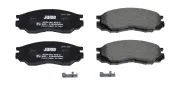 Bremsbelagsatz, Scheibenbremse Vorderachse JURID 572419J
