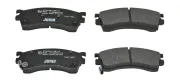 Bremsbelagsatz, Scheibenbremse Vorderachse JURID 572434J