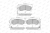 Bremsbelagsatz, Scheibenbremse Vorderachse JURID 572453J