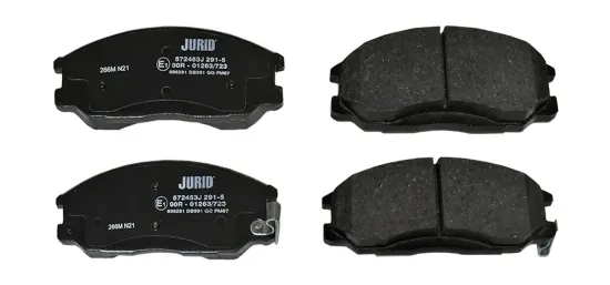 Bremsbelagsatz, Scheibenbremse Vorderachse JURID 572453J Bild Bremsbelagsatz, Scheibenbremse Vorderachse JURID 572453J