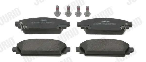 Bremsbelagsatz, Scheibenbremse Vorderachse JURID 572464J