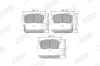 Bremsbelagsatz, Scheibenbremse Vorderachse JURID 572471J Bild Bremsbelagsatz, Scheibenbremse Vorderachse JURID 572471J