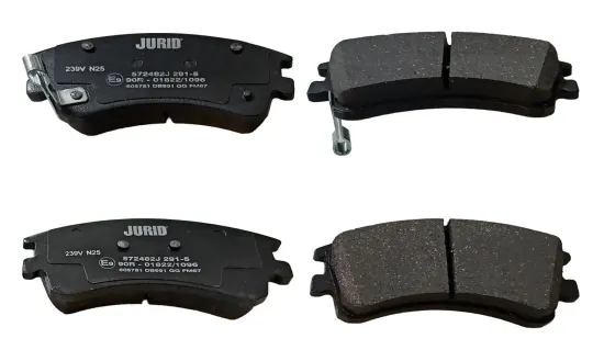 Bremsbelagsatz, Scheibenbremse Vorderachse JURID 572482J Bild Bremsbelagsatz, Scheibenbremse Vorderachse JURID 572482J