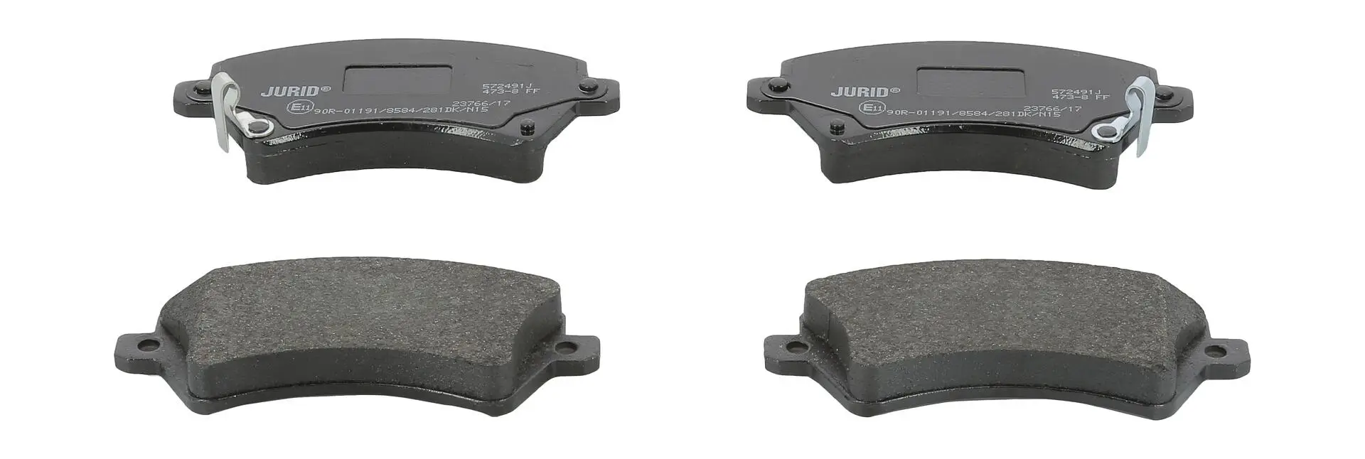 Bremsbelagsatz, Scheibenbremse Vorderachse JURID 572491J