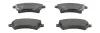 Bremsbelagsatz, Scheibenbremse Vorderachse JURID 572491J