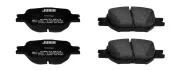 Bremsbelagsatz, Scheibenbremse Vorderachse JURID 572517J