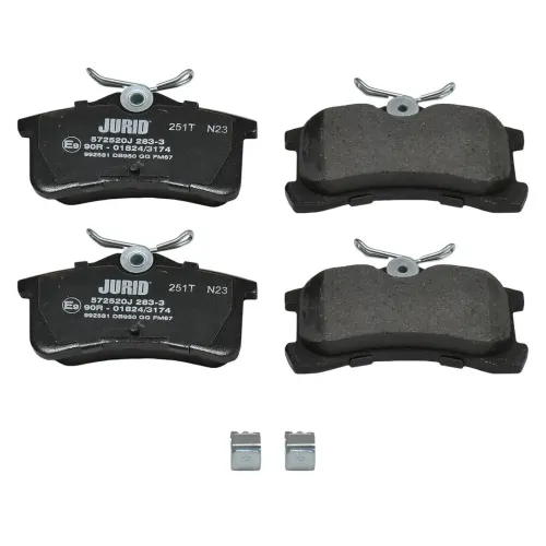 Bremsbelagsatz, Scheibenbremse JURID 572520J Bild Bremsbelagsatz, Scheibenbremse JURID 572520J