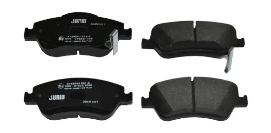 Bremsbelagsatz, Scheibenbremse Vorderachse JURID 572524J Bild Bremsbelagsatz, Scheibenbremse Vorderachse JURID 572524J