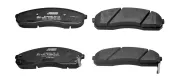 Bremsbelagsatz, Scheibenbremse JURID 572532J