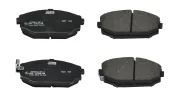Bremsbelagsatz, Scheibenbremse Vorderachse JURID 572534J