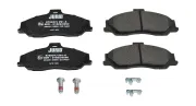 Bremsbelagsatz, Scheibenbremse Vorderachse JURID 572537J
